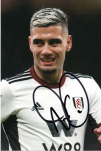 FULHAM & BRAZIL: ANDREAS PEREIRA SIGNED 6x4 ACTION PHOTO+COA - Picture 1 of 1