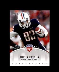 2012 Leaf Young Stars Draft #47 Juron Criner Arizona Oakland Raiders - Picture 1 of 2
