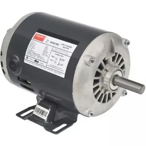 NUOVO DAYTON Motore Trasmissione a Cinghia: 1 Velocità, Supporto Base Culla, 1/4 HP, 1.725 RPM - Foto 1 di 3