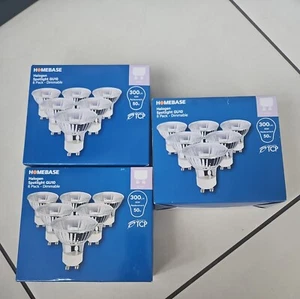 18x GU10 40W =TO 50W Watt Halogen Spotlight Bulbs 300LM Dimmable Homebase MRP£18 - Picture 1 of 5