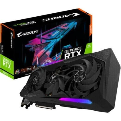 GIGABYTE AORUS GeForce RTX 3070 Ti MASTER 8GB GDDR6X Graphics Card - Image 1 of 4