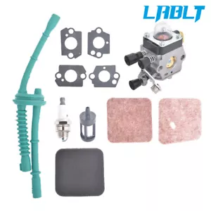 Carburatore LABLT con filtro aria carburante per STIHL KM55 FS55 FS85 FS38 FS45 FS46 - Foto 1 di 12