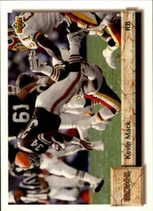 A2086- 1992 Upper Deck FB Card #s 250-500 +Rookies -You Pick- 15+ FREE US SHIP - Picture 1 of 493