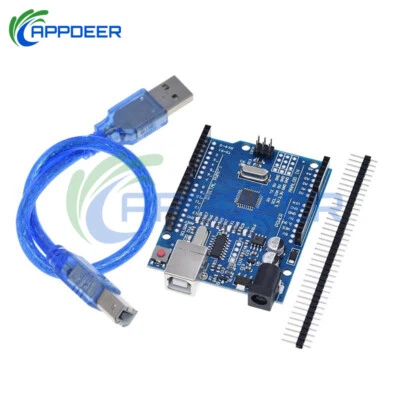 Neu UNO R3 CH340G + MEGA328PB Chip 16Mhz für Arduino UNO R3 Entwicklungsboard - Bild 1 von 4
