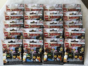 LEGO 71019 NINJAGO MINIFIGURES SERIES-COMPLETE SET OF 20 SEALED PACKETS-2017 - Picture 1 of 1