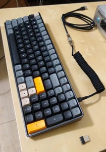 Wireless Mechanical Gaming Keyboard 96% Hot-Swappable, blue switch - Picture 1 of 3