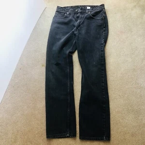 Jeans Levis 505 uomo 33x32 nero vintage - Foto 1 di 5