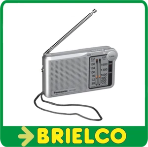 RADIO ANALOGICA PANASONIC P-150D PORTATIL PLATA AM-FM 87-108MHZ 5,7CMS BD3897 - Bild 1 von 1