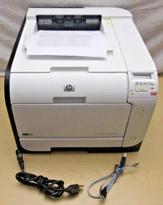 HP LaserJet Pro 400 Color M451nw Standard Laser Printer Tested And Works Great! - Image 1 of 4