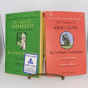Die Tragödie von Othello 1957 ~ Die Tragödie von König Lear 1957 ~ Taschenbibliothek PB - Bild 1 von 9