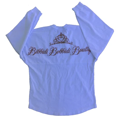 Camiseta deportiva Bibbidi Bobbidi Boutique Spirit de los parques de Disney nueva con etiquetas para mujer talla pequeña Foto 1 de 4