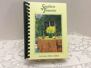 Southern Treasures Famous Yellow Cookbook Valdosta GA Service 1st Printing 2002 - Imagen 1 de 7