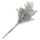  3 Pcs Geflscht Kunstpflanzen Silberblatt-Chrysantheme Kunstblume Knstliche