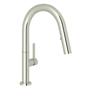 Rohl - R7581SLMPN-2 - Lux Single Hole Pull Down Bar Faucet in Polished Nickel