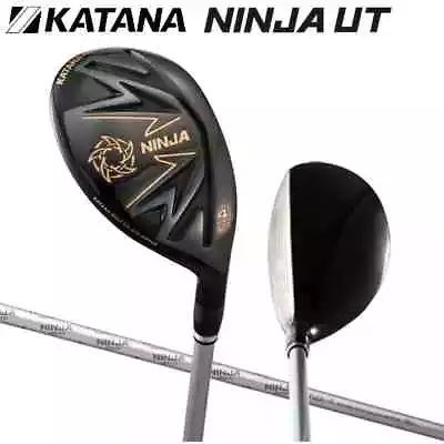 KATANA Golf NINJA Black Hybrid  4H 21degree  Original Graphite FlexR HeadCover - Image 1 of 3