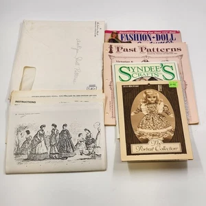 Doll Clothing Pattern Lot Magazines Books for Fashion Celebrity Vintage Ephemera - Picture 1 of 15