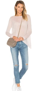 Pantalones de mezclilla ajustados Citizens of Humanity 26 para mujer desgastados Rocket tiro medio - Imagen 1 de 14