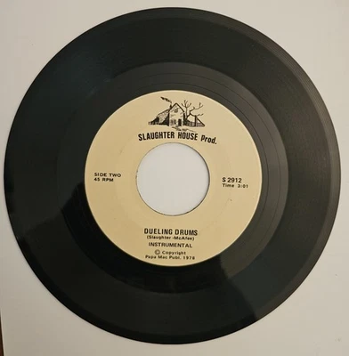 RARE FUNK BREAKS Mike Slaughter - In Time/Dueling Drums 45 RPM 7" EX SOUL... - Image 1 of 4