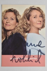 Susanne Fröhlich und Constanze Kleis - autografo di Susanne Fröhlich - originale - Foto 1 di 1