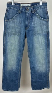 Pantalones de mezclilla utilitarios vintage Y2K Gap para hombre 30 30x30 tiro medio descoloridos ropa de trabajo grunge retro - Imagen 1 de 19