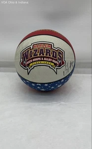 Harlem Wizards Signed Autograph Basketball - Picture 1 of 6
