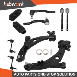Labwork Front Lower Control Arms Tierods Sway Bar Links 2007-2014 For Ford Edge - Picture 1 of 12