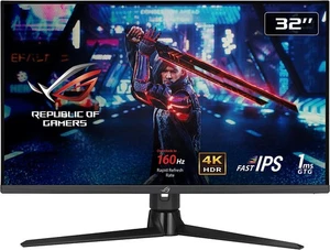 ASUS ROG Strix XG32UQ 4K Gaming Monitor 32" 3840x2160 HDR NVIDIA G-Sync 160Hz OC - Bild 1 von 5