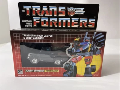 Transformers G1 Trailbreaker Autobot Strategist Figure Reissue Sealed US Display - Image 1 of 4