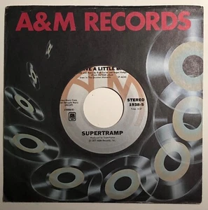 Supertramp - Rick Davies / Give A Little Bit / 1977 A&M 45rpm / NM+ - Picture 1 of 5