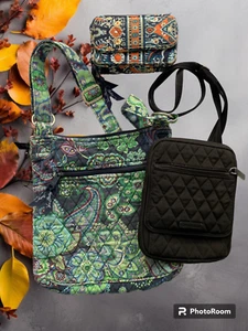 Vera Bradley *Bundle* 3 crossbody Hipster-crossbody-Floral~Purses - Picture 1 of 7