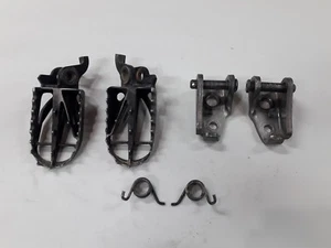 2009-2010 Kawasaki KX250F KXF250 Complete FOOTREST PEGS FOOT REST ASSY - Bild 1 von 8