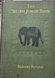 Das zweite Dschungelbuch von Rudyard Kipling 1899 Century Co Hardcover - Bild 1 von 8