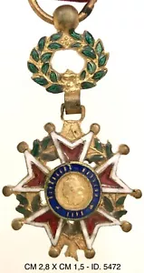 Francia Ordine del Merito Civile Miniatura dorata, smalti policromi - Imagen 1 de 3