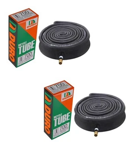 2 DURO Bicycle Inner Tube 700 x 35c/38c/43c 33mm Thorn Resistant Schrader Valve. - Picture 1 of 1