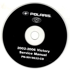 Manual de servicio/reparación Victory genuino distribuidor/propietarios CD 2002-2006 Touring Cruiser - Imagen 1 de 1