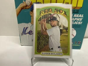 XANDER BOGAERTS 2021 Topps Heritage High Number ◾️ Medias Rojas - Imagen 1 de 2