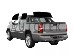 PreCut All Sides Window Film Any Tint Shade For Chevrolet Avalanche 2007-2013 - Foto 1 di 11