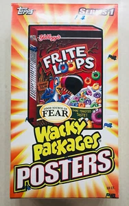 WACKY PACKAGES Series 1 POSTERS! (18 Packs Per Box) (2012) Topps Factory Sealed - Picture 1 of 7