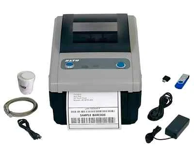 Ready To Print SATO CG412DT Direct Thermal 4x6 Label Printer 300dpi LAN 🔥 USB-C - Image 1 of 4
