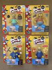 Simpsons Wos Action Figure Wave 2 Lot - Pin Pal Homer, Barney, Sunday Best Homer