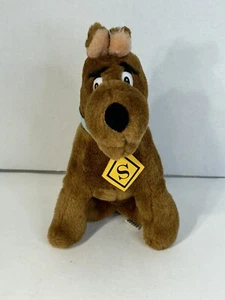 Vintage Plush Scooby Doo Dog Stuffed Toy 1987 Hanna Barbera W/ Collar &Name Tag - Picture 1 of 5