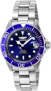 Invicta 9094 Pro Diver Unisex Wrist Watch Stainless Steel Automatic Blue Dial - Picture 1 of 7