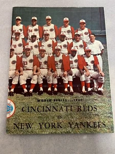 1961 World Series Program Cincinnati v. New York Yankees Program - Picture 1 of 3