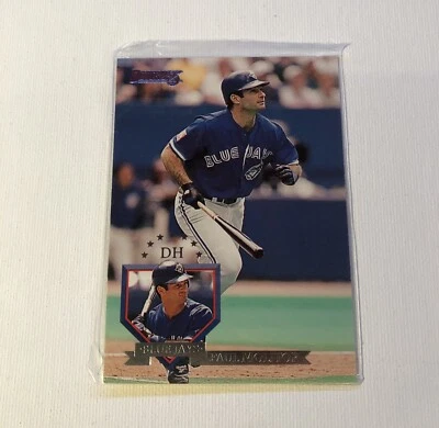 1995 DONRUSS PAUL MOLITOR PRESS PROOF SP CARD #162 /2000 Blue Jays - Image 1 of 2