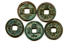 960-1127 Ad - Northern Song Dynasty (960-1127), Lot Of 5 Nicer Bronze Cash Of Di