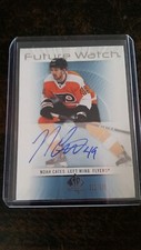 2022-23 SP Authentic Noah Cates Future Watch Retro Auto /699