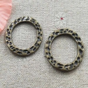 Free Ship 60 pcs Antique bronze round rings 27mm L-4950 - Picture 1 of 4