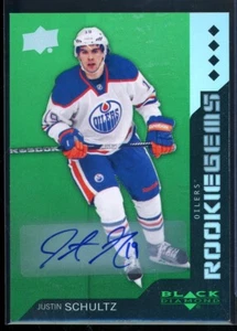 2013-14 Black Diamond Emerald Autographs RC #233 Justin Schultz 06/25 - Picture 1 of 2