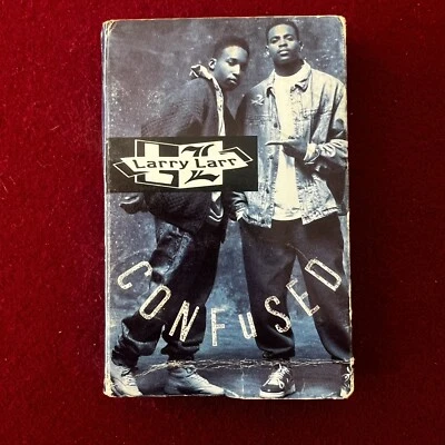 Larry Larr ‎– Confused - Cassette Single - 1991 Columbia Records - Hip Hop Rap x - Image 1 of 4