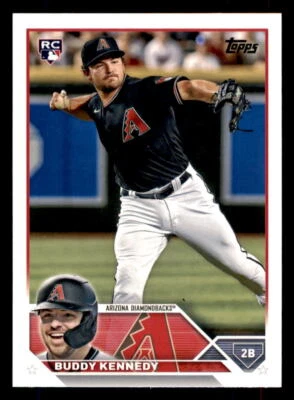 2023  Topps  #135 Buddy Kennedy Arizona Diamondbacks RC - Image 1 of 2
